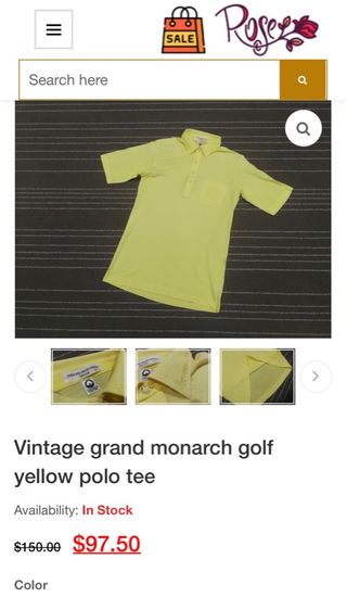 ⚠️MADE IN JAPAN‼️เสื้อโปโล GRAND MONARCH ของแท้ รุ่นสูง ของ MIZUNO แบรนด์ Golf ชั้นนำราคาแพง รูปที่ 12