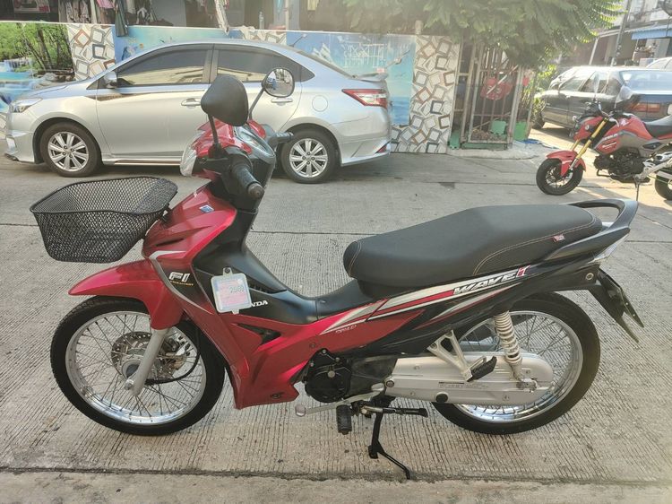 🛵ยังไงก็ขาย WAVE110 i ปี 57 เครื่องดี สีสวย สตาร์ทมือ รถบ้านเดิมๆ เล่มชุดโอนครบ+เปลี่ยนถ่ายน้ำมันเครื่องฟรี ส่งฟรี30 ก.ม รูปที่ 2