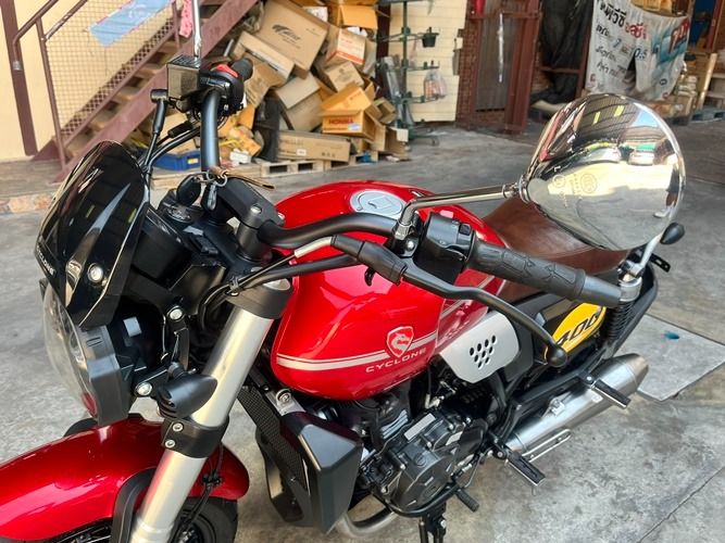 CYCLONE RE3 400 cc ไมล์แค่ 4428 km. รูปที่ 3