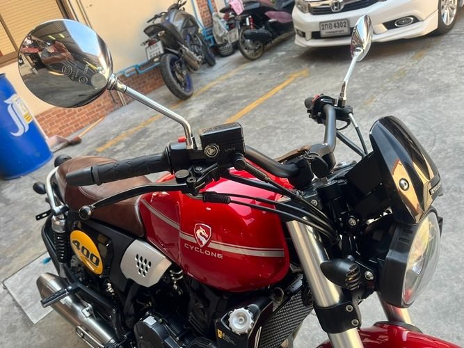 CYCLONE RE3 400 cc ไมล์แค่ 4428 km. รูปที่ 7