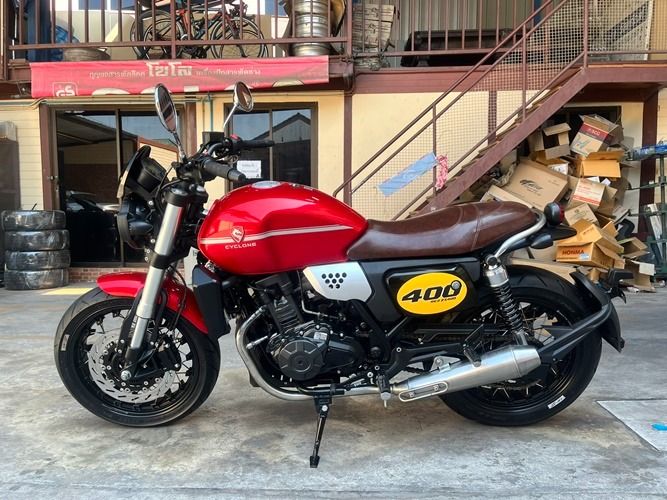 CYCLONE RE3 400 cc ไมล์แค่ 4428 km.