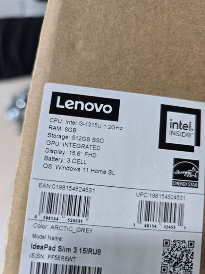 คอมพิวเตอร์ Notebook ใหม่มากยี่ห้อ lenovo รุ่น ideapad  i3 Gen 13 ซื้อมา ไม่เกิน 3 เดือน ไม่ค่อยได้ใช้งาน นัดรับของเองครับ รูปที่ 2