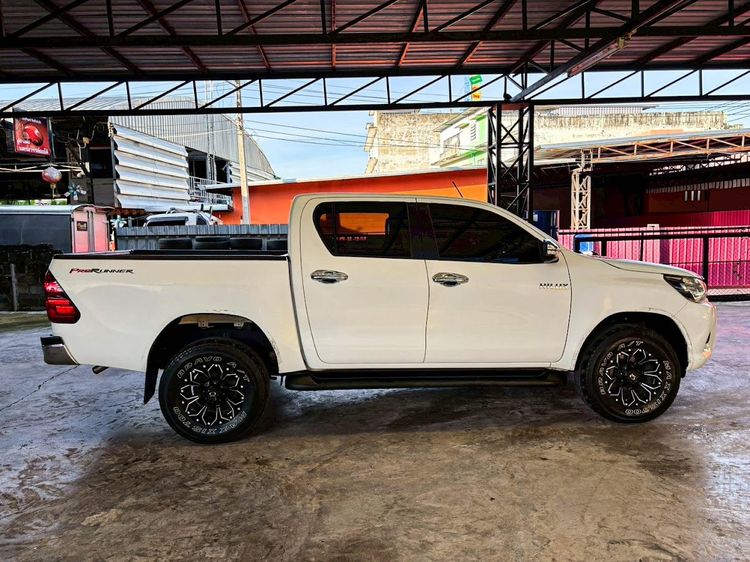 Toyota Hilux Revo 2016 2.4 E Prerunner Pickup ดีเซล ไม่ติดแก๊ส เกียร์ธรรมดา ขาว รูปที่ 4