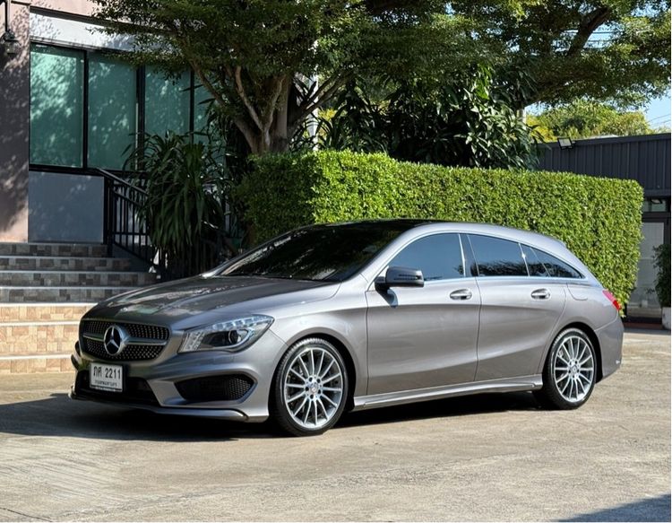Mercedes-Benz CLA-Class 2016 CLA250 AMG Sedan เบนซิน ไม่ติดแก๊ส เกียร์อัตโนมัติ เทา รูปที่ 4