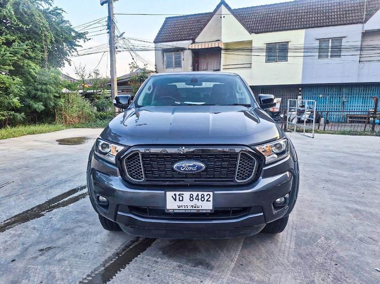 Ford Ranger 2021 2.2 Hi-Rider XLT Pickup ดีเซล ไม่ติดแก๊ส เกียร์ธรรมดา เทา รูปที่ 2