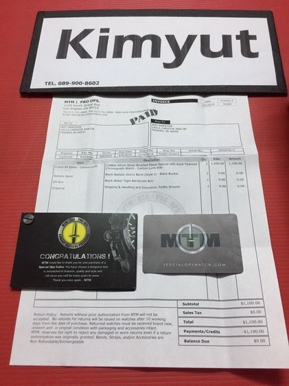 MTM SPECIAL OPS (MTM Military Watches) รูปที่ 3