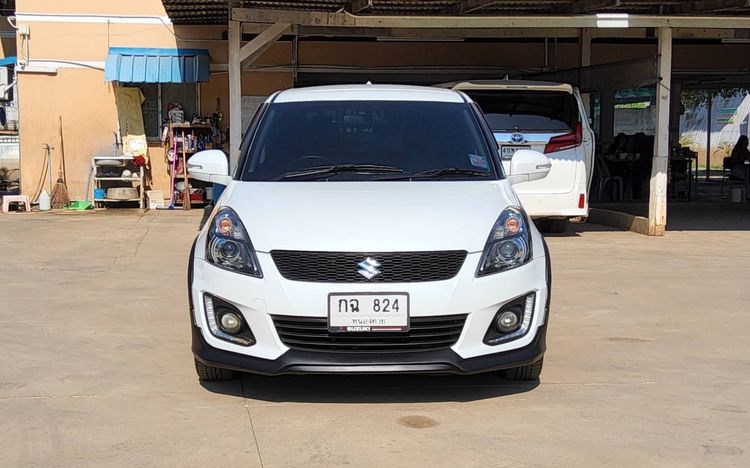 Suzuki Swift 2017 1.2 RX Sedan เบนซิน ไม่ติดแก๊ส เกียร์อัตโนมัติ ขาว รูปที่ 2
