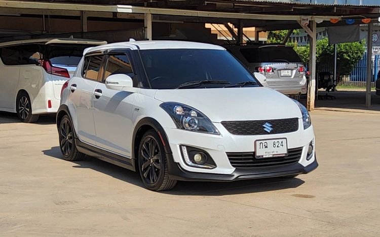 Suzuki Swift 2017 1.2 RX Sedan เบนซิน ไม่ติดแก๊ส เกียร์อัตโนมัติ ขาว รูปที่ 3