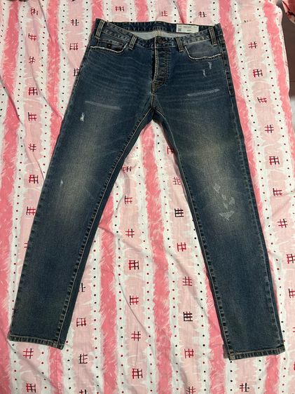 เทา กางเกงยีนส์ ยี่ห้อ cps chaps