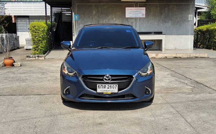Mazda Mazda 2 2017 1.3 High Connect Sedan เบนซิน ไม่ติดแก๊ส เกียร์อัตโนมัติ ฟ้า รูปที่ 2