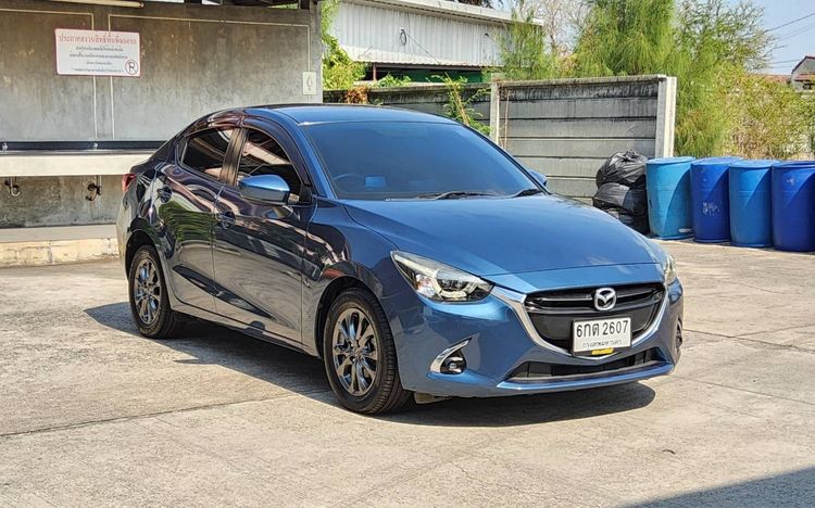 Mazda Mazda 2 2017 1.3 High Connect Sedan เบนซิน ไม่ติดแก๊ส เกียร์อัตโนมัติ ฟ้า รูปที่ 3