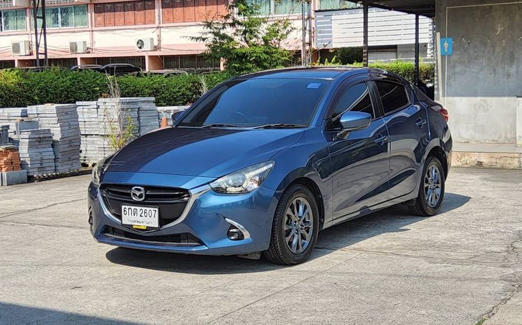 รถ Mazda Mazda 2 1.3 High Connect สี ฟ้า