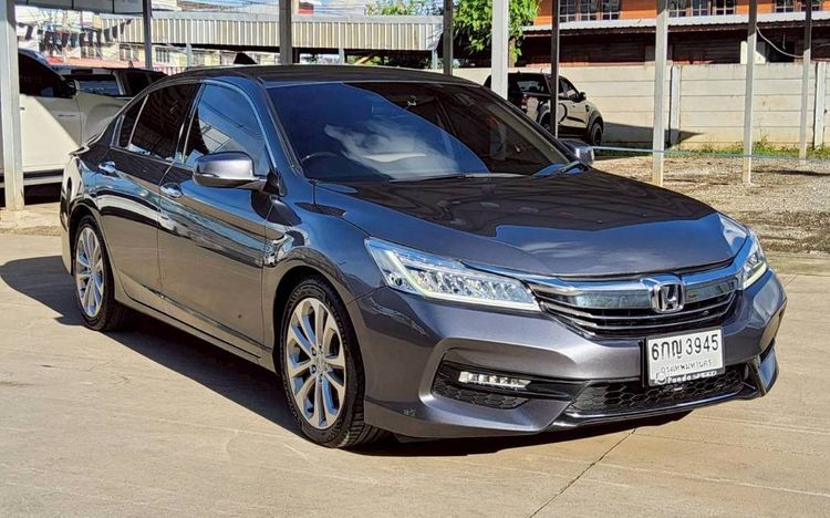 Honda Accord 2017 2.0 EL Sedan เบนซิน ไม่ติดแก๊ส เกียร์อัตโนมัติ เทา รูปที่ 3