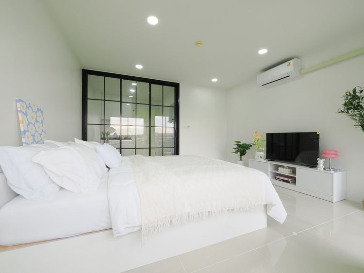 ตกแต่งครบ ขายคอนโดไมล์สโตน เสรีไทย-รามคำแหง อาคารB ชั้น6 27.97 ตรม. 1นอน 1น้ำ ขาย 0.99ล้าน รูปที่ 4