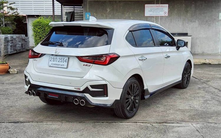 Honda City 2021 1.0 SV Sedan เบนซิน ไม่ติดแก๊ส เกียร์อัตโนมัติ ขาว รูปที่ 4