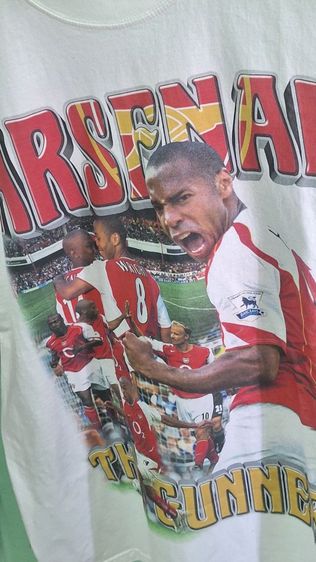อาร์เซนอล Vintage T shirt Y2K รูปที่ 4