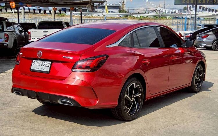 MG MG5 2022 1.5 D+ Sedan เบนซิน ไม่ติดแก๊ส เกียร์อัตโนมัติ แดง รูปที่ 4