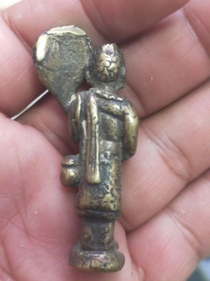 พระสีวลีทองเหลืองเก่า รูปที่ 2