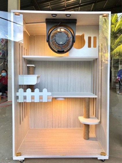 อื่นๆ ขายตู้แมวมือสอง สภาพดีมาก มีไฟและพัดลม 