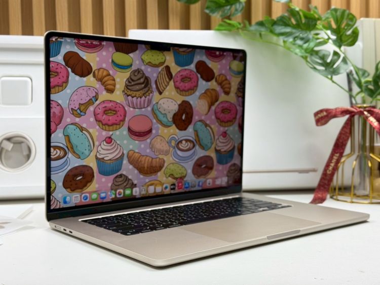 MacBook Air 15-inch M2 2023 Ram8GB SSD256GB Starlight  รูปที่ 3