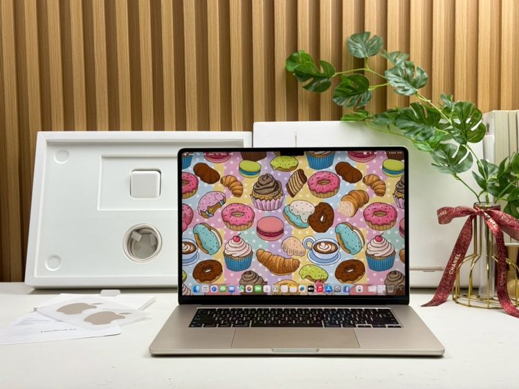 MacBook Air 15-inch M2 2023 Ram8GB SSD256GB Starlight 