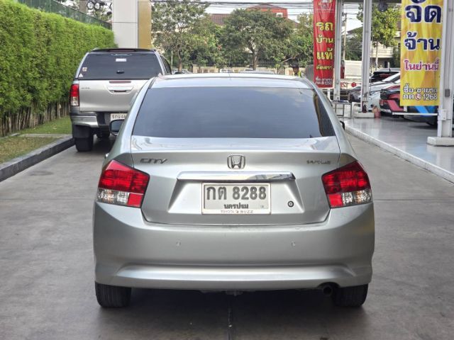 Honda City 2009 1.5 S Sedan เบนซิน ไม่ติดแก๊ส เกียร์อัตโนมัติ บรอนซ์เงิน รูปที่ 4