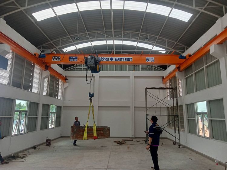 รับติดตั้งเครนโรงงาน รอกไฟฟ้า ครบวงจร บริการทั่วประเทศ รูปที่ 4