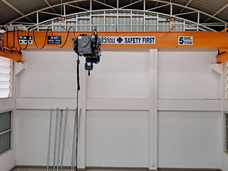 รับติดตั้งเครนโรงงาน รอกไฟฟ้า ครบวงจร บริการทั่วประเทศ รูปที่ 9