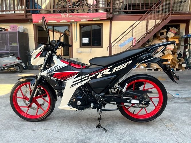 SUZUKI RAIDER ปี 22 ไมล์ 3844 km.