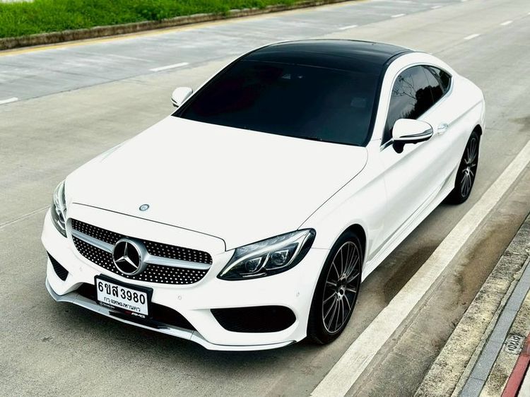 รถ Mercedes-Benz C-Class C250 สี ขาว