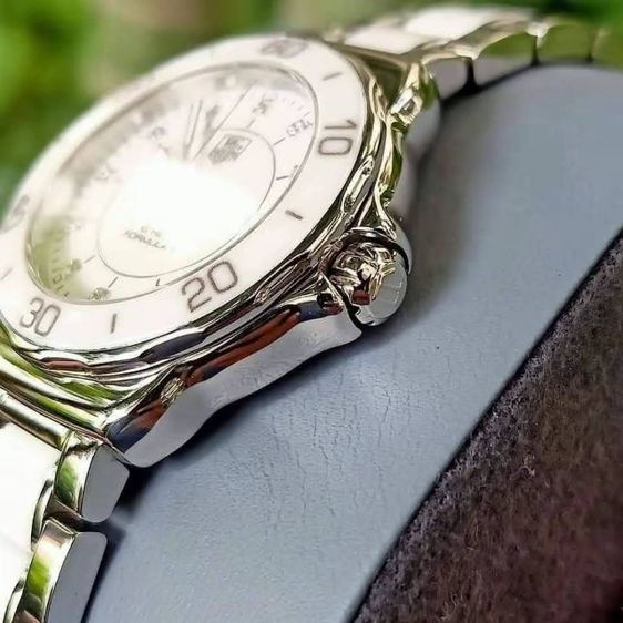 Tag Heuer F1 Quartz White Ceramic Diamond WAH 1315 (32mm.)🇨🇭🇨🇭  
 รูปที่ 6
