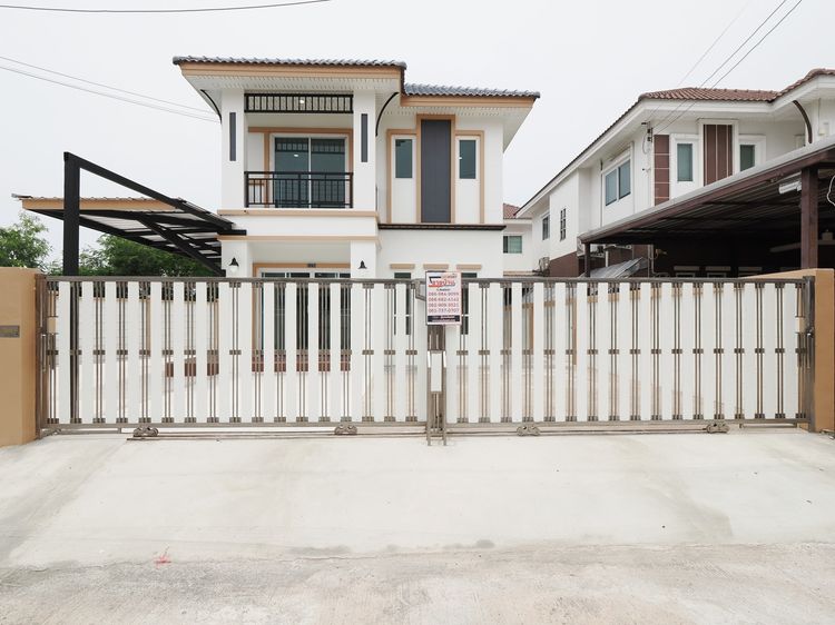 ขายบ้านเดี่ยว 2 ชั้น กรีนเนอรี่ บาย นิราวิลล์ เอกชัย-พระราม2 ขนาด 63.1 ตรว. ขาย 3.48ล้าน