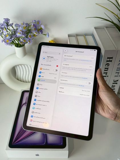 ipad air 7 wifi 11 นิ้ว สีม่วง รูปที่ 2