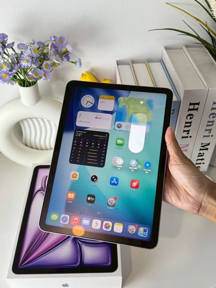 ipad air 7 wifi 11 นิ้ว สีม่วง รูปที่ 6