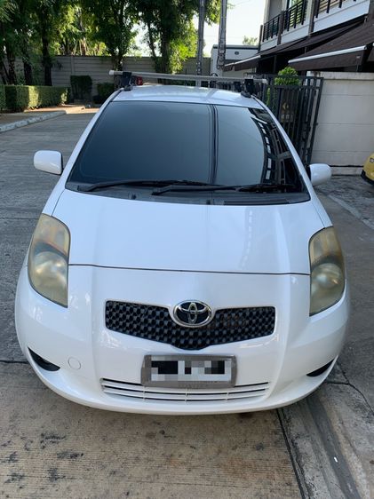 Toyota Yaris 2007 1.5 E Limited Utility-car เบนซิน LPG เกียร์อัตโนมัติ ขาว