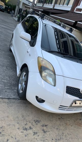 Toyota Yaris 2007 1.5 E Limited Utility-car เบนซิน LPG เกียร์อัตโนมัติ ขาว รูปที่ 2