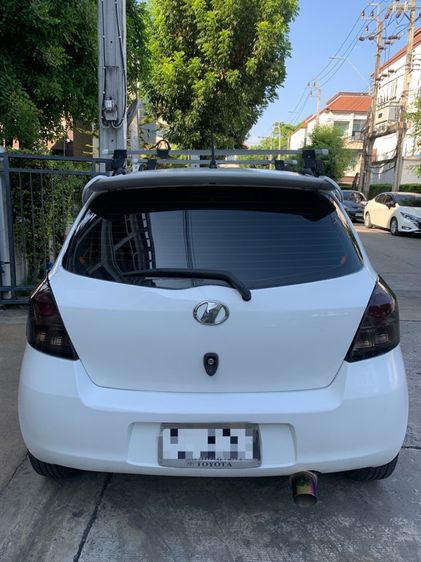 Toyota Yaris 2007 1.5 E Limited Utility-car เบนซิน LPG เกียร์อัตโนมัติ ขาว รูปที่ 4