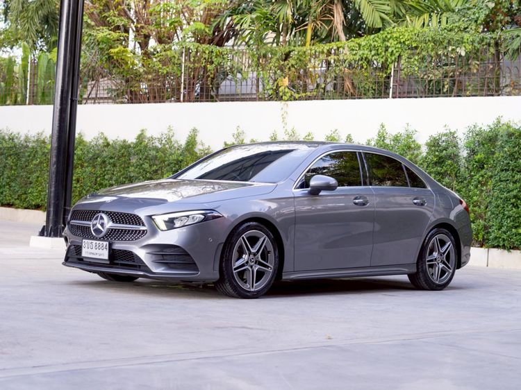 Mercedes-Benz A-Class 2022 A200 Sedan เบนซิน ไม่ติดแก๊ส เกียร์อัตโนมัติ เทา รูปที่ 3