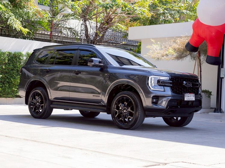 รถ Ford Everest 2.0 Turbo Sport สี เทา