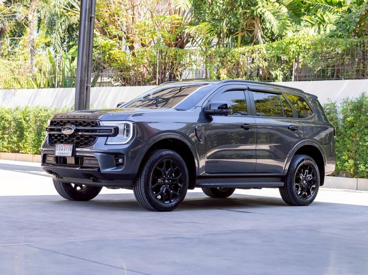 Ford Everest 2024 2.0 Turbo Sport Utility-car ดีเซล ไม่ติดแก๊ส เกียร์อัตโนมัติ เทา รูปที่ 3