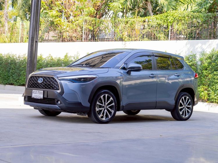 Toyota Corolla Cross 2023 1.8 HEV Premium Utility-car ไฮบริด ไม่ติดแก๊ส เกียร์อัตโนมัติ เทา รูปที่ 3