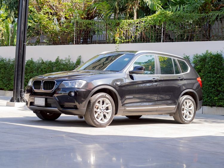 BMW X3 2014 2.0 xDrive20d 4WD Utility-car ดีเซล ไม่ติดแก๊ส เกียร์อัตโนมัติ ดำ รูปที่ 3