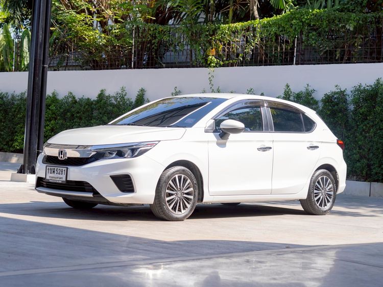 Honda City 2021 1.0 SV Sedan เบนซิน ไม่ติดแก๊ส เกียร์อัตโนมัติ ขาว รูปที่ 3