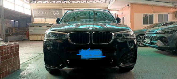 BMW X4 2017 2.0 xDrive20i M Sport 4WD Utility-car เบนซิน ไม่ติดแก๊ส เกียร์อัตโนมัติ ดำ รูปที่ 3
