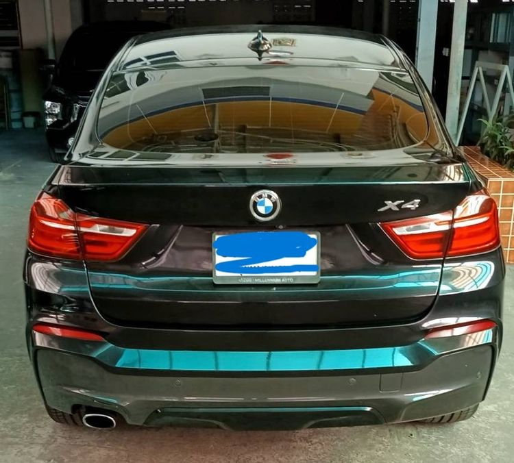 BMW X4 2017 2.0 xDrive20i M Sport 4WD Utility-car เบนซิน ไม่ติดแก๊ส เกียร์อัตโนมัติ ดำ รูปที่ 4