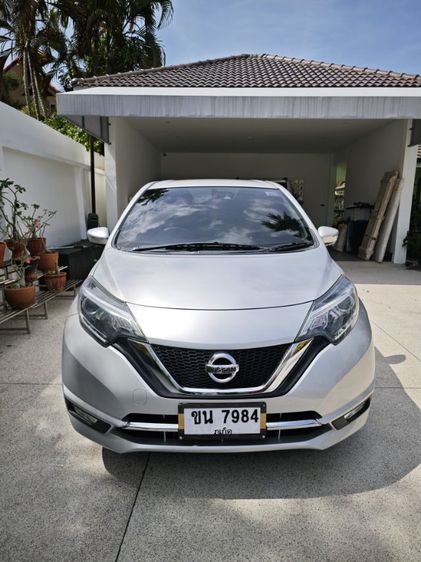 Nissan Note 2017 1.2 VL เบนซิน ไม่ติดแก๊ส เกียร์อัตโนมัติ เทา รูปที่ 3