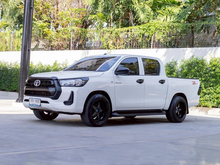 Toyota Hilux Revo 2021 2.4 Z Edition Entry Pickup ดีเซล ไม่ติดแก๊ส เกียร์ธรรมดา ขาว รูปที่ 3