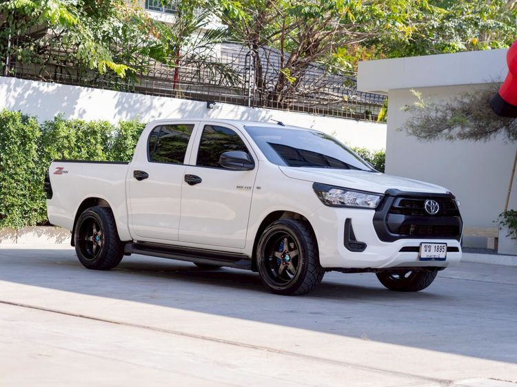 Toyota Hilux Revo 2021 2.4 Z Edition Entry Pickup ดีเซล ไม่ติดแก๊ส เกียร์ธรรมดา ขาว