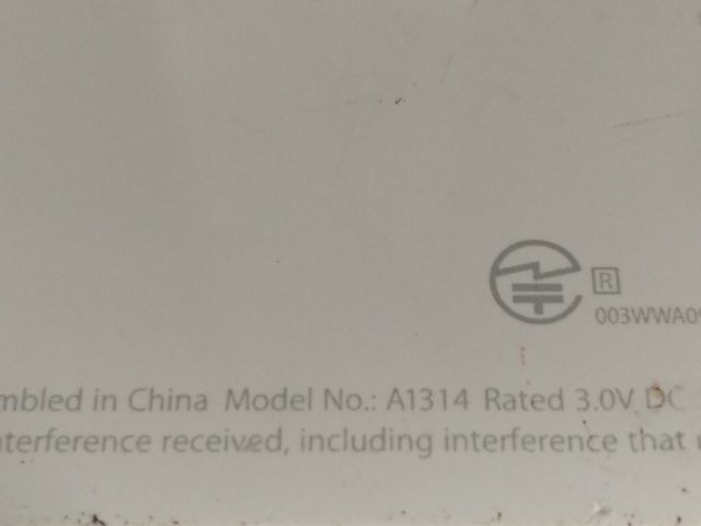 ขอขายคีบอร์ด Apple wireless รุ่น A1314 ใช้ถ่าน AAA สองก้อนตัวแฟ้มพิมพ์เป็นตัวอักษรอังกฤษอยากได้ภาษาไทยซื้อสติกเกอร์มาแปะได้ทำงานทุกปุ่ม รูปที่ 8