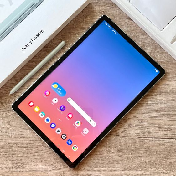 Samsung Tab S9 FE wifi 128 เพิ่มความจำได้ พร้อมปากกาครบชุด สวยๆเดิมๆ รูปที่ 3